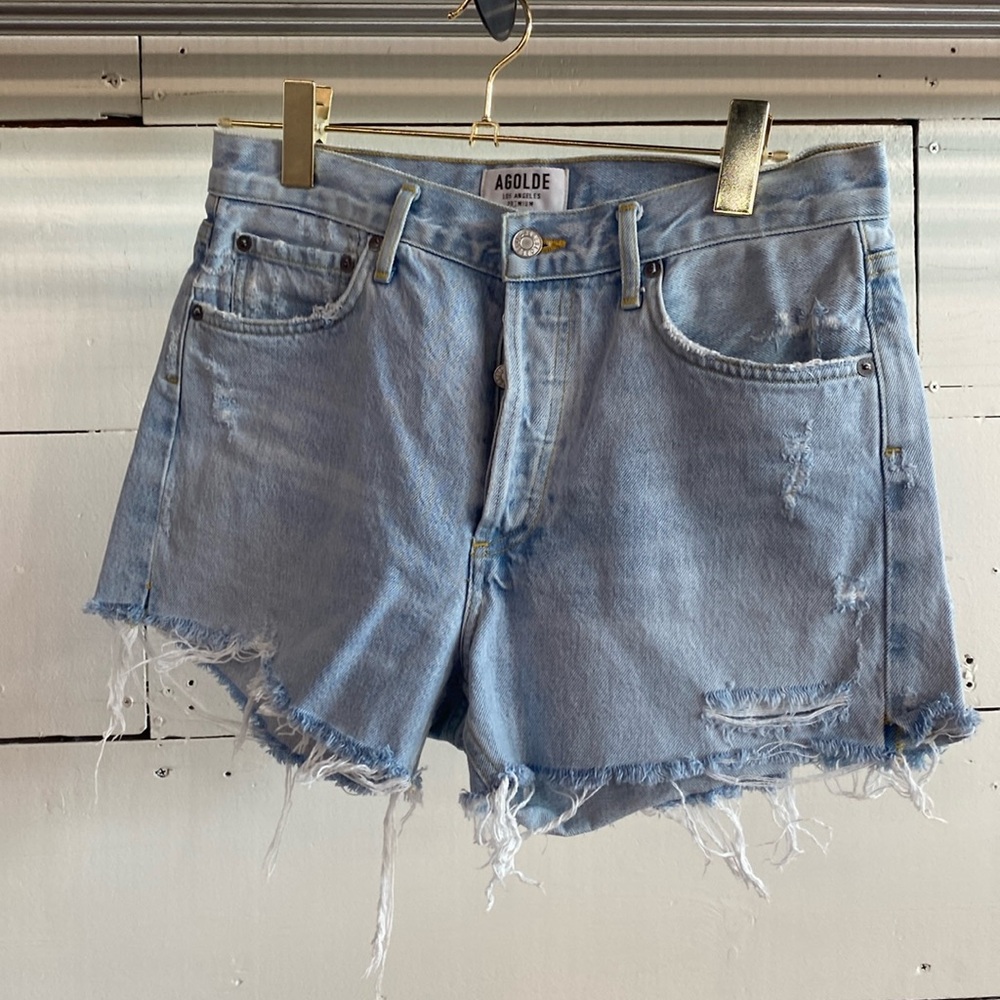 Light Wash, Distressed, Denim